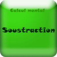 jeu en ligne gratuit - calcul mental - soustraction