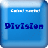 Calcul mental - division