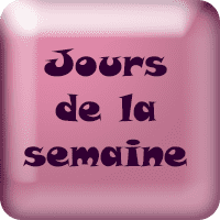 Les jours de la semaine Jeux en ligne gratuit - Jours de la semaine