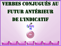 Jeux en ligne gratuit - Conjugaison de verbes à l'indicatif futur antérieur