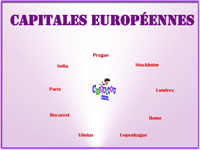 Jeux en ligne gratuit - Capitales des pays européens