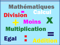 Jeu en ligne gratuit - Addition, soustraction, multiplication, division